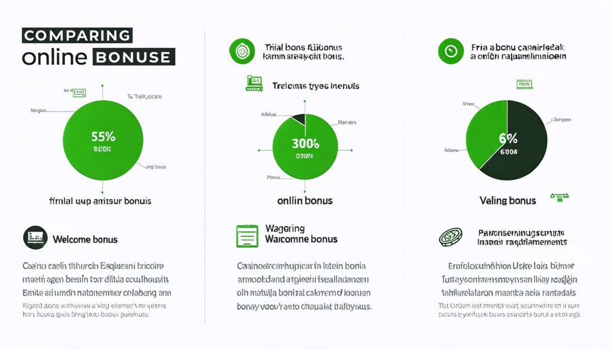 Farklı Bonuslar İçin Pratik Karşılaştırma Yöntemleri: Kullanıcı Rehberi